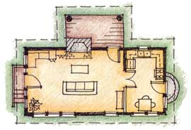 Watch Island cabin